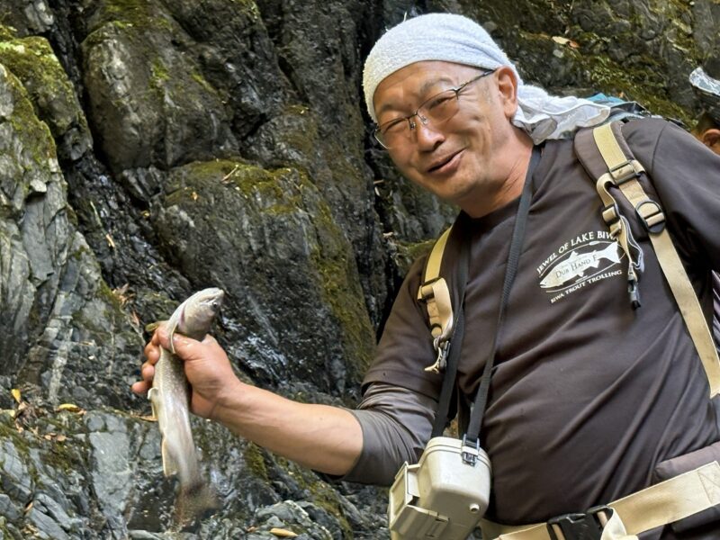 イワナ釣り